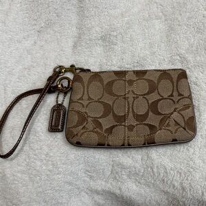 Vintage Coach Wristlet